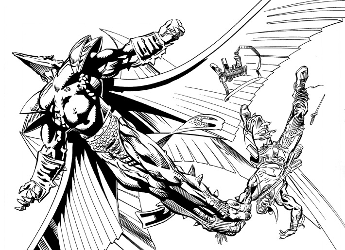 Primortals - My Inks Over Scot Eaton 