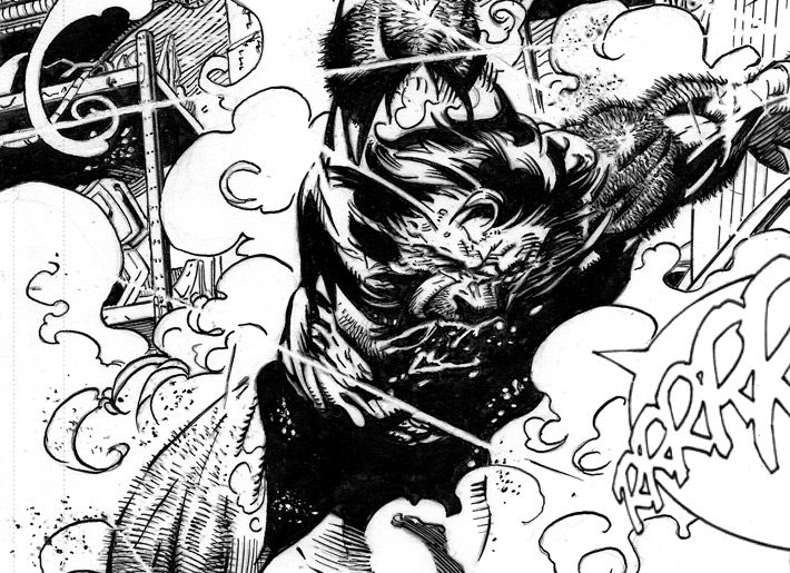 Wolverine - My Inks Over Adam Kubert