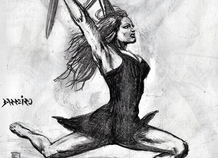 Ariel as One of the Witches